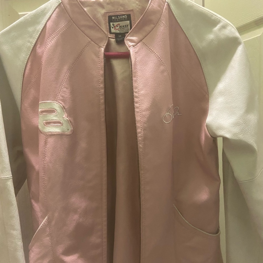 Wilson’s leather jacket Dale Earnhardt Jr.